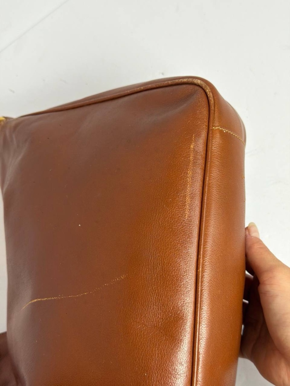Gucci Bamboo Brown Leather Hobo Shoulder Bag READ - Picture 10 of 13